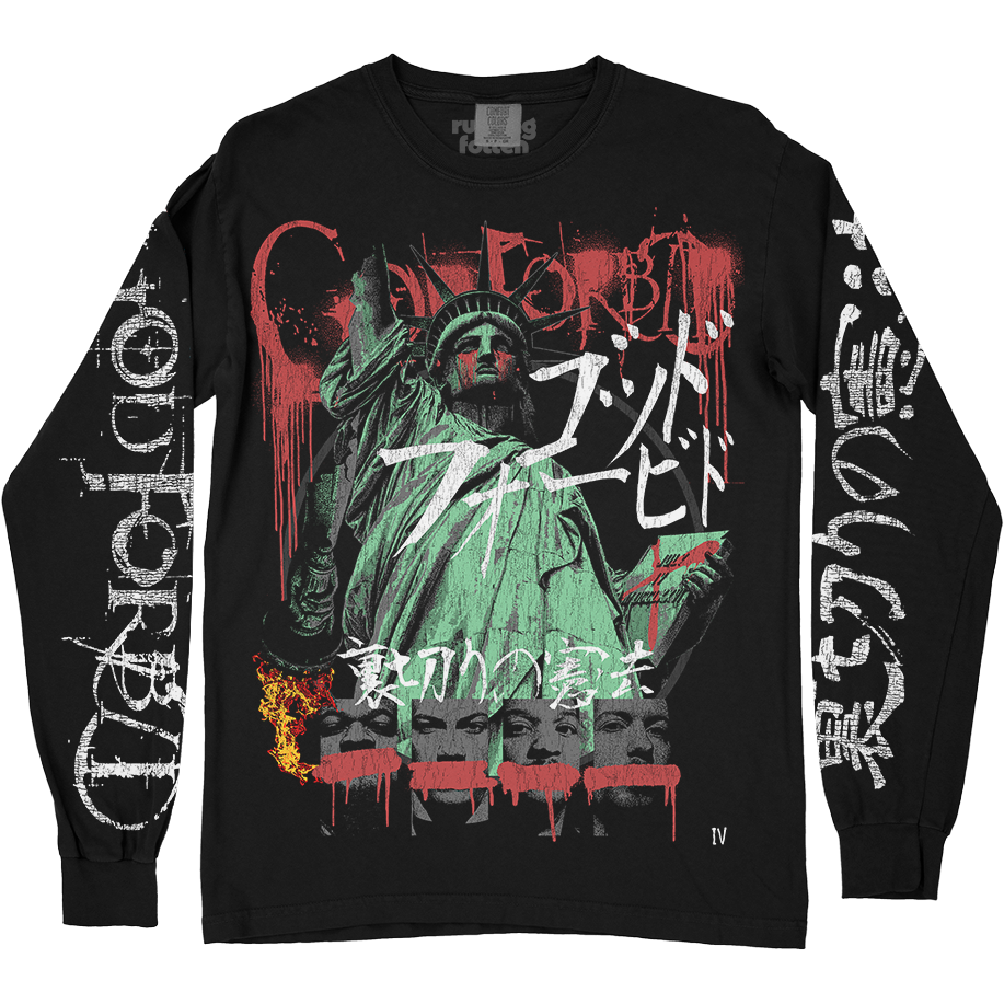 GOD FORBID - RUCKING FOTTEN - Long Sleeve T-Shirt