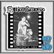 KEN SALERNO - MURPHY'S LAW Sticker 2 - INTO THE VOID Merch Co.