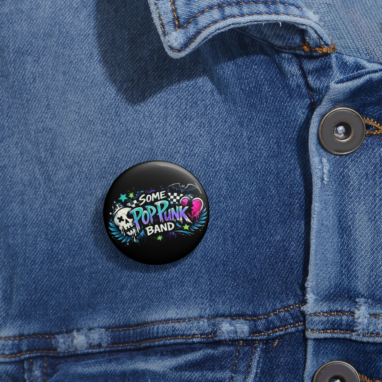 SOME POP PUNK BAND - LOGO - PIN