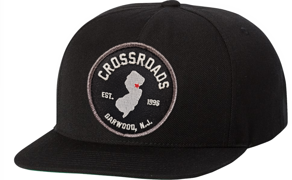 CROSSROADS - NJ BANNER PATCH HAT - FLAT BILL