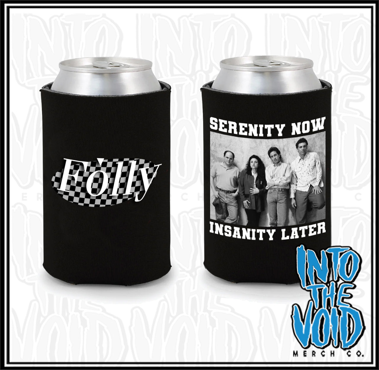 FOLLY - SEINFELD - Collapsable Drink Koozies