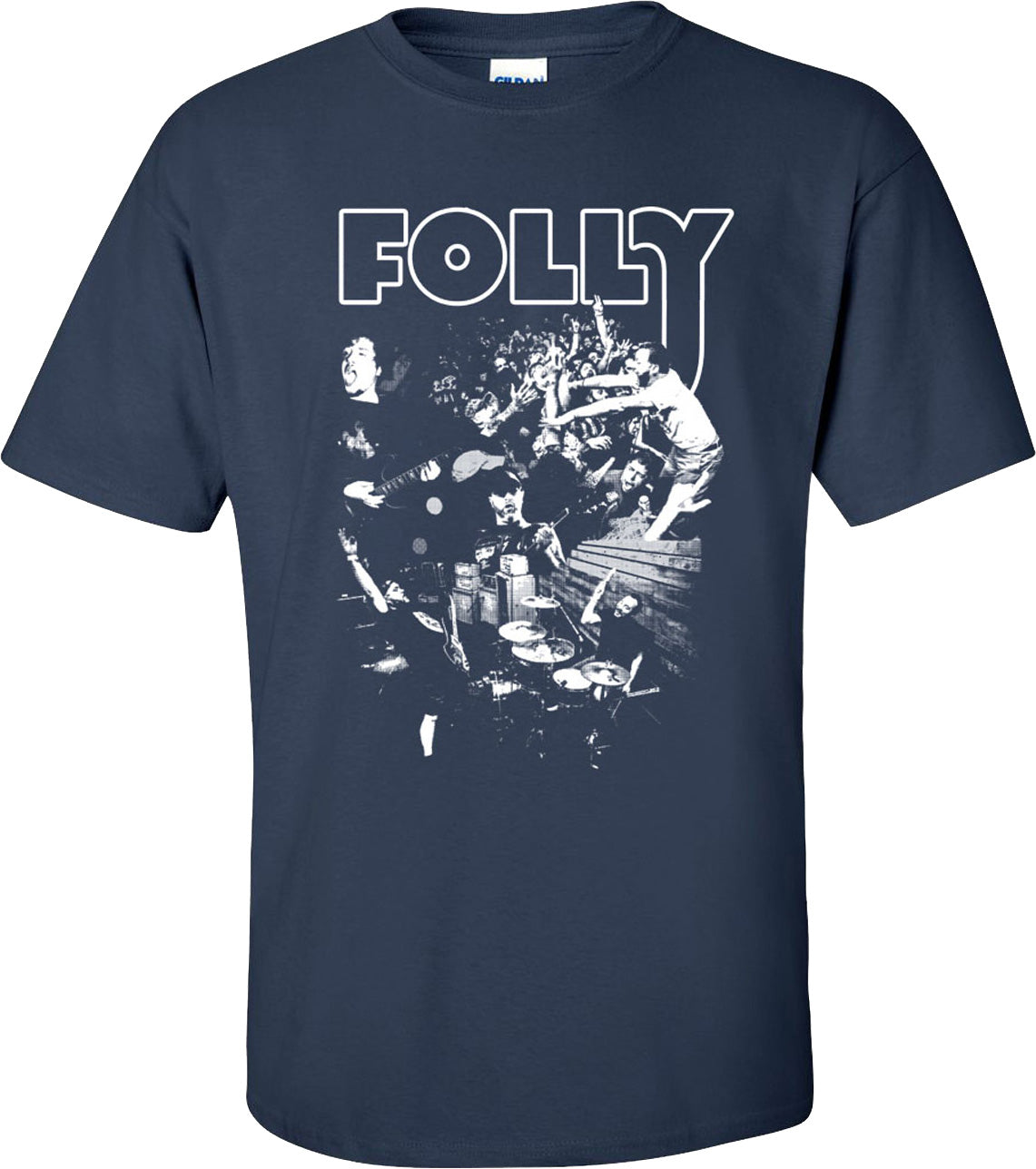 FOLLY - LIVE COLLAGE - Short Sleeve T-Shirt