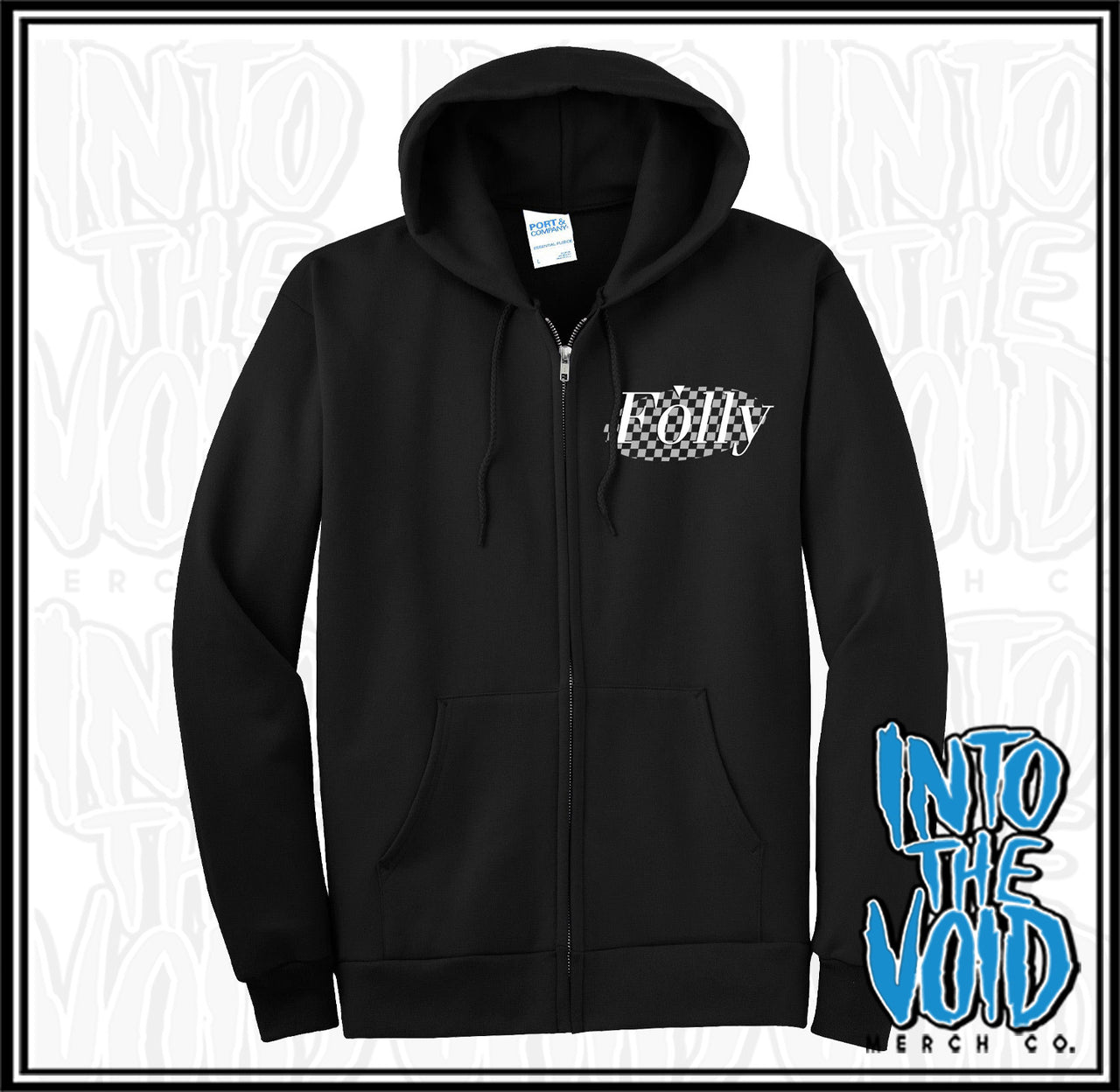 FOLLY - SEINFELD - Hooded Zip-Up Sweatshirt