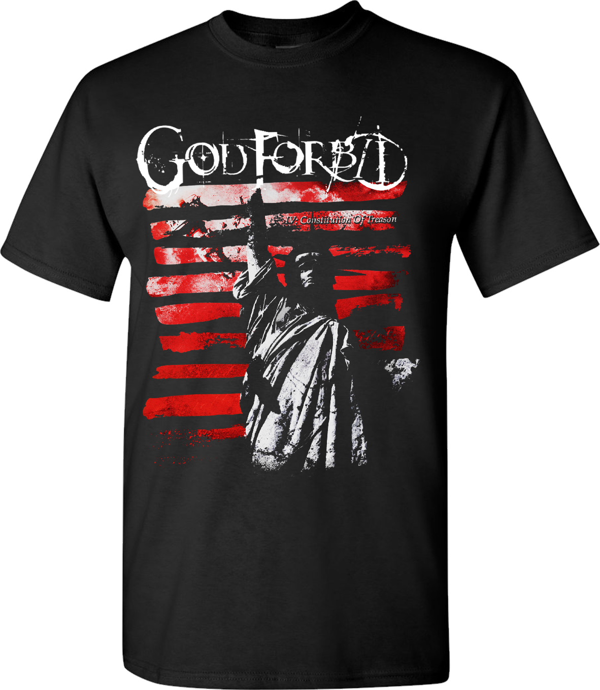GOD FORBID - 20 YEARS OF TREASON - Short Sleeve T-Shirt
