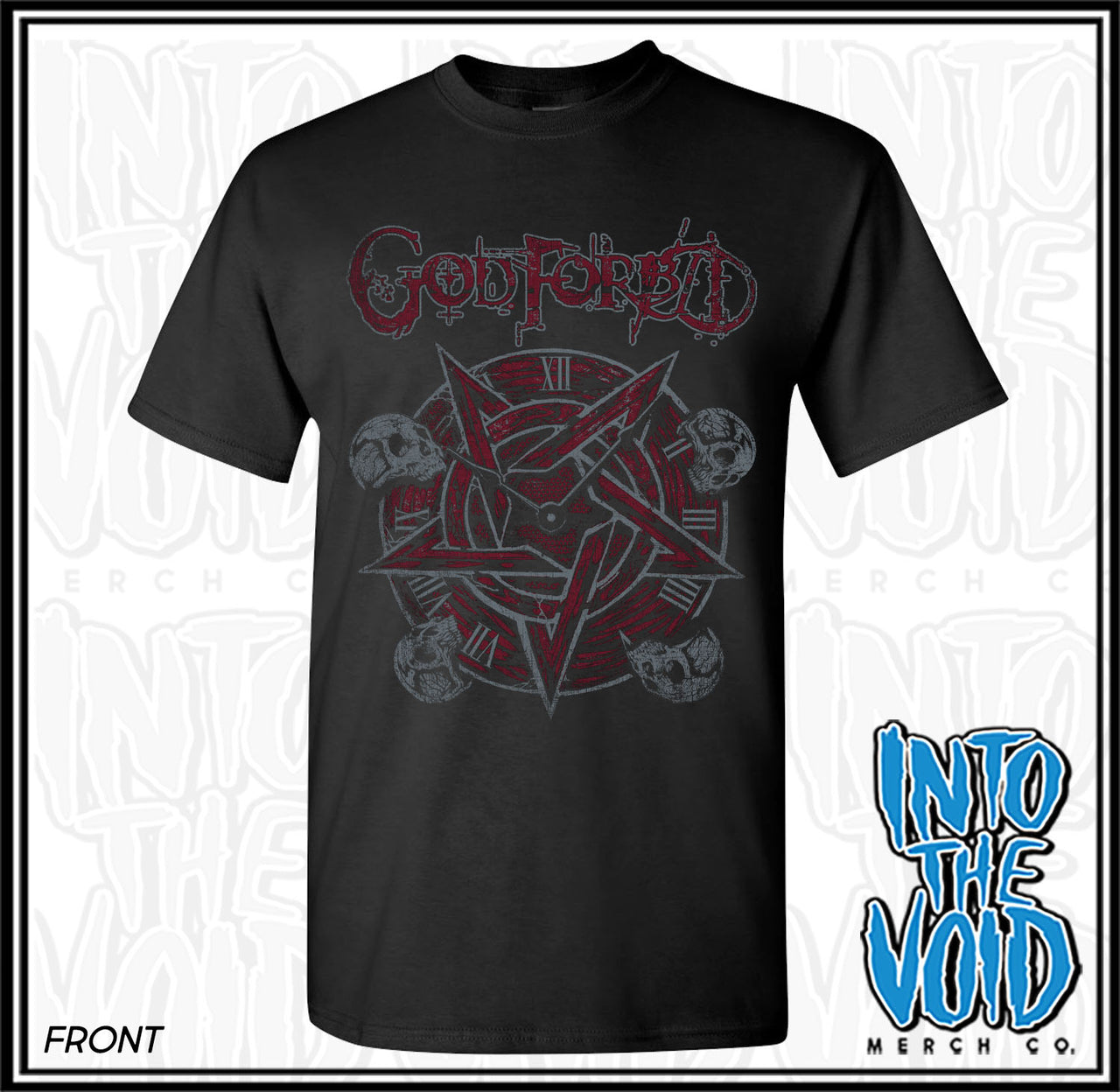 GOD FORBID - BLOOD IN THE WATER - Short Sleeve T-Shirt