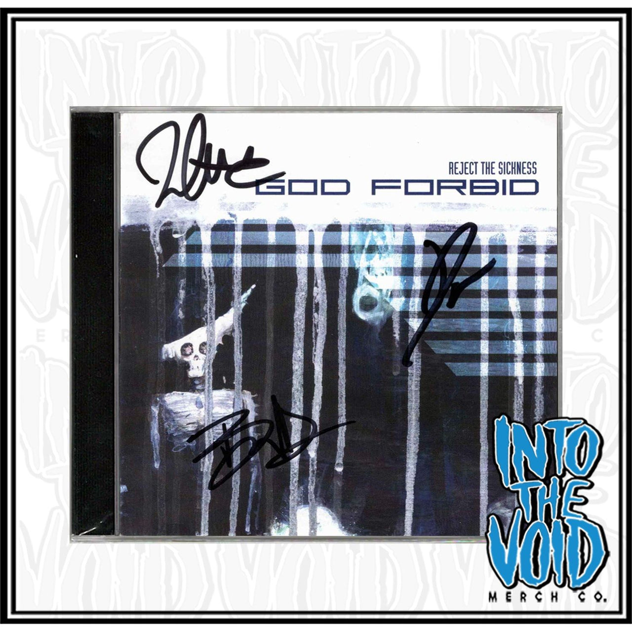 GOD FORBID - "REJECT THE SICKNESS" SIGNED CD