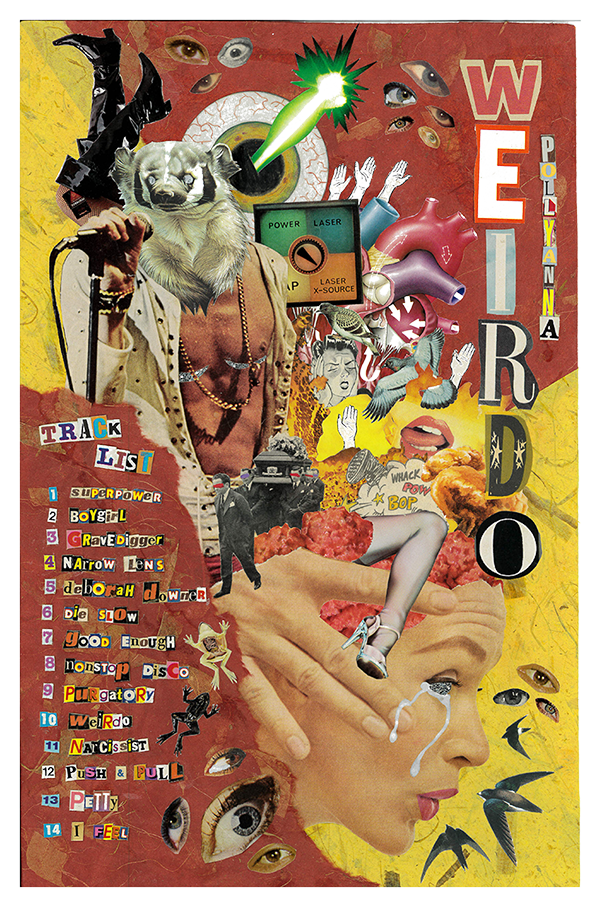 WEIRDO COLLAGE POSTER (11" x 14")