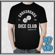 CROSSROADS - DICE CLUB - Men's Short Sleeve T-Shirt - INTO THE VOID Merch Co.