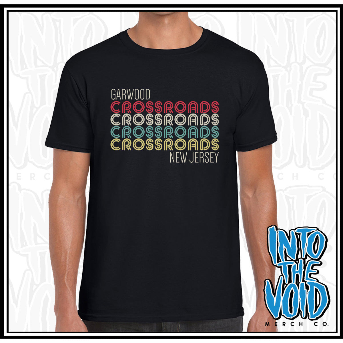 CROSSROADS - RETRO - Short Sleeve T-Shirt - INTO THE VOID Merch Co.
