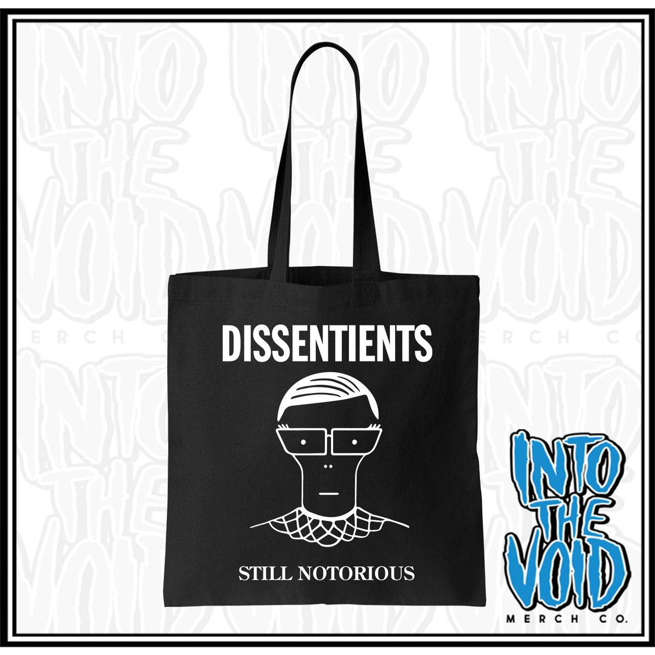 DISSENTIENTS - Tote Bag - INTO THE VOID Merch Co.