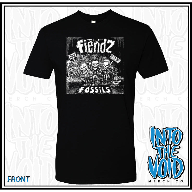 THE FIENDZ - "FOSSILS" - Short Sleeve T-Shirt - INTO THE VOID Merch Co.