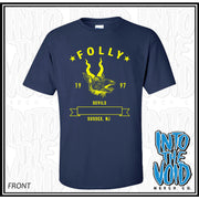 FOLLY - JERSEY DEVIL - Short Sleeve T-Shirt - INTO THE VOID Merch Co.