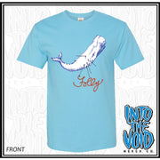 FOLLY - WHALE - Short Sleeve T-Shirt - INTO THE VOID Merch Co.