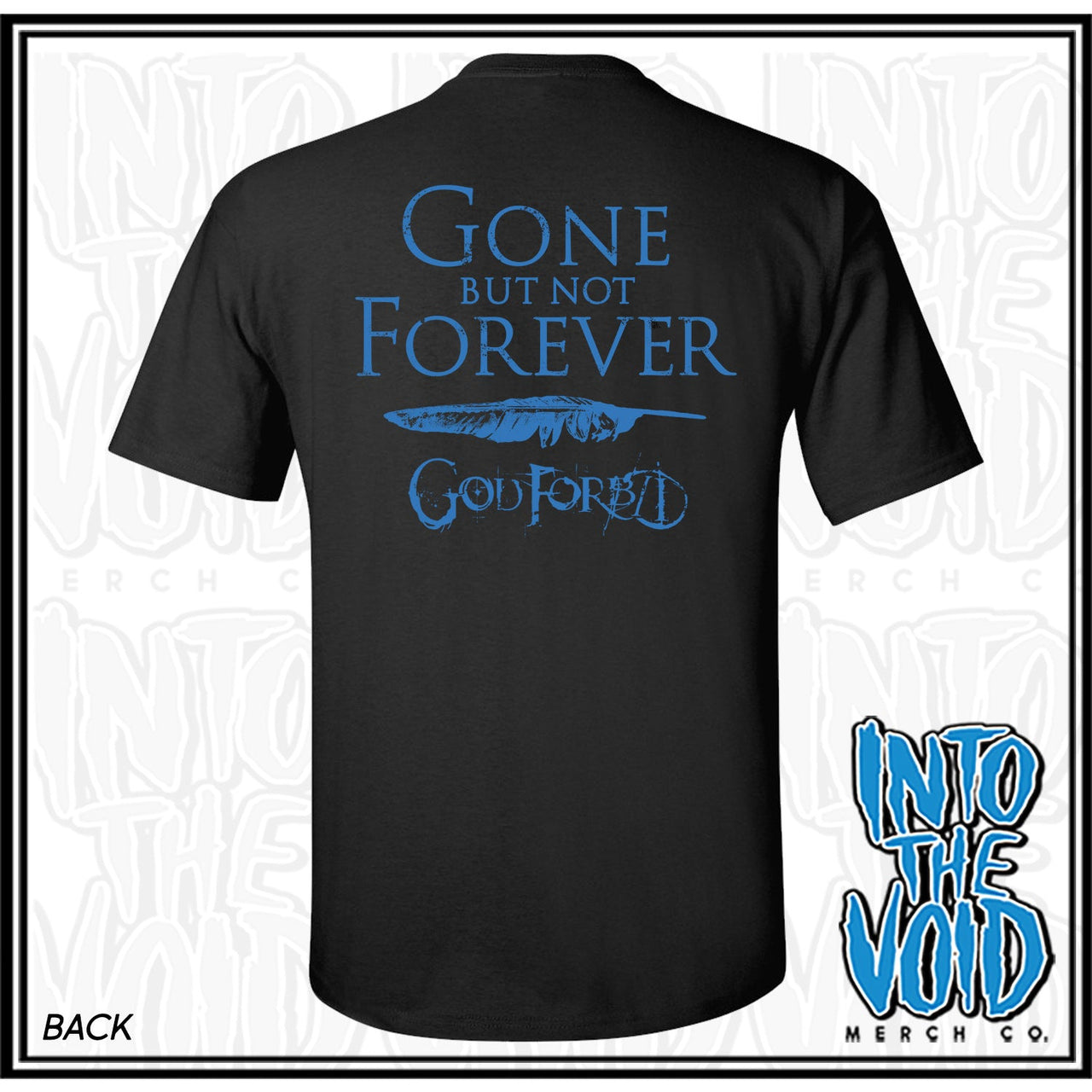 GOD FORBID - GONE FOREVER - Short Sleeve T-Shirt - INTO THE VOID Merch Co.