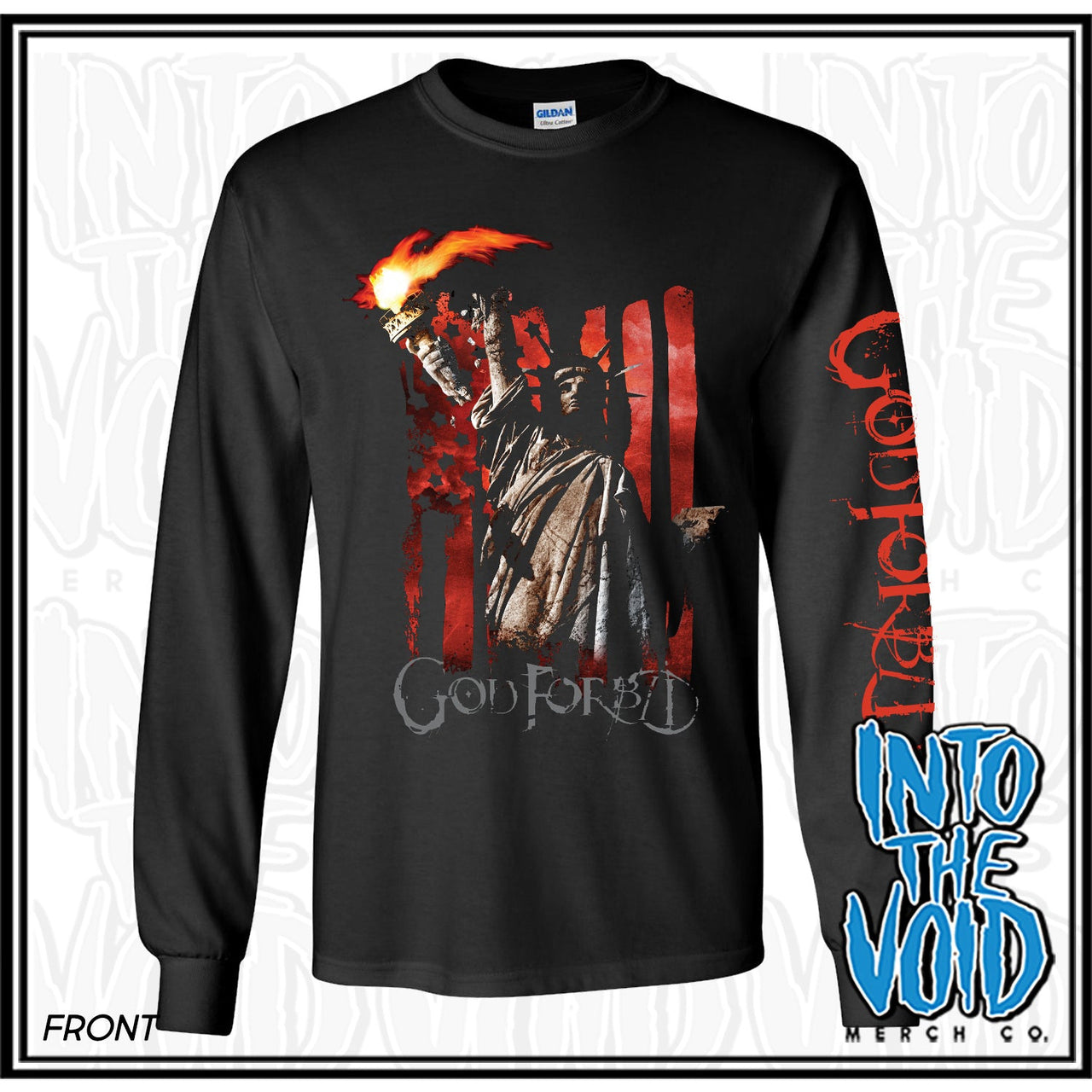 GOD FORBID - IV: Constitution of Treason - Long Sleeve T-Shirt - INTO THE VOID Merch Co.