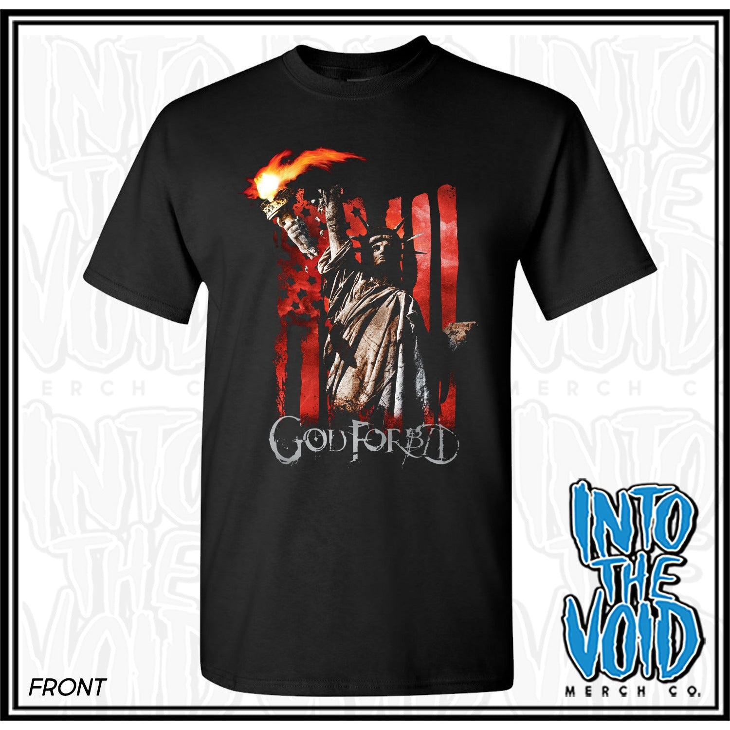 GOD FORBID - IV: Constitution of Treason
 - Short Sleeve T-Shirt - INTO THE VOID Merch Co.