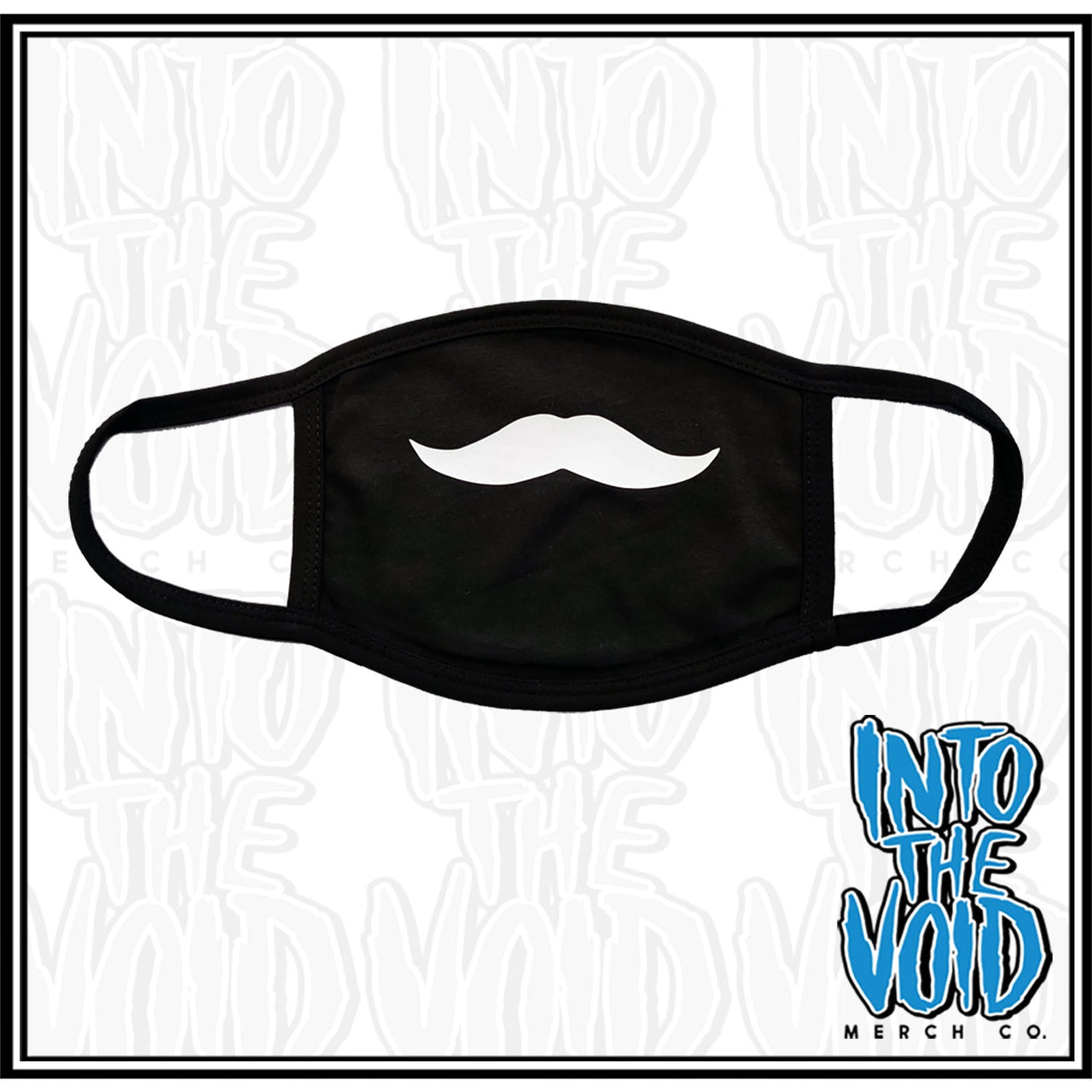 MOVEMBER - TEAM MUSTACHE TEAM - Face Mask 1 - INTO THE VOID Merch Co.