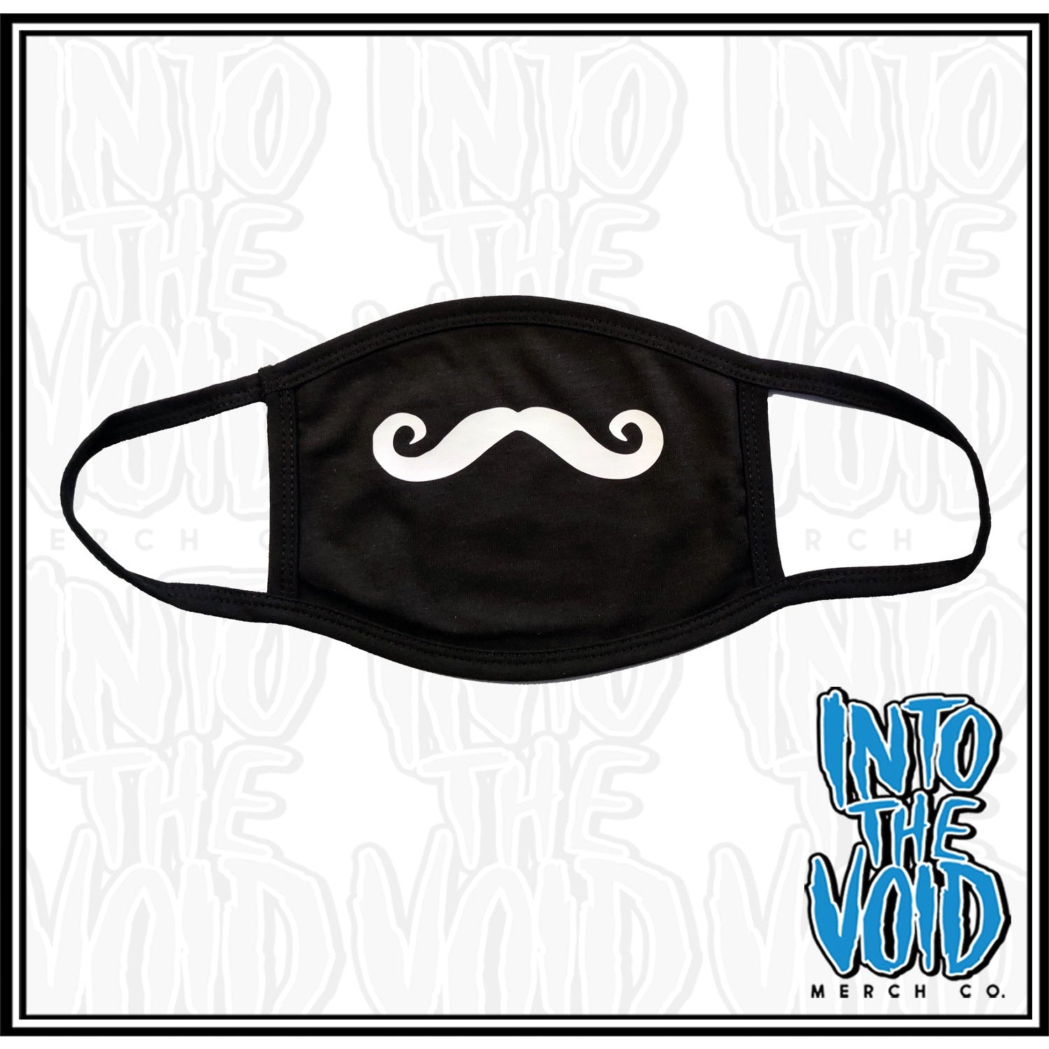 MOVEMBER - TEAM MUSTACHE TEAM - Face Mask 2 - INTO THE VOID Merch Co.