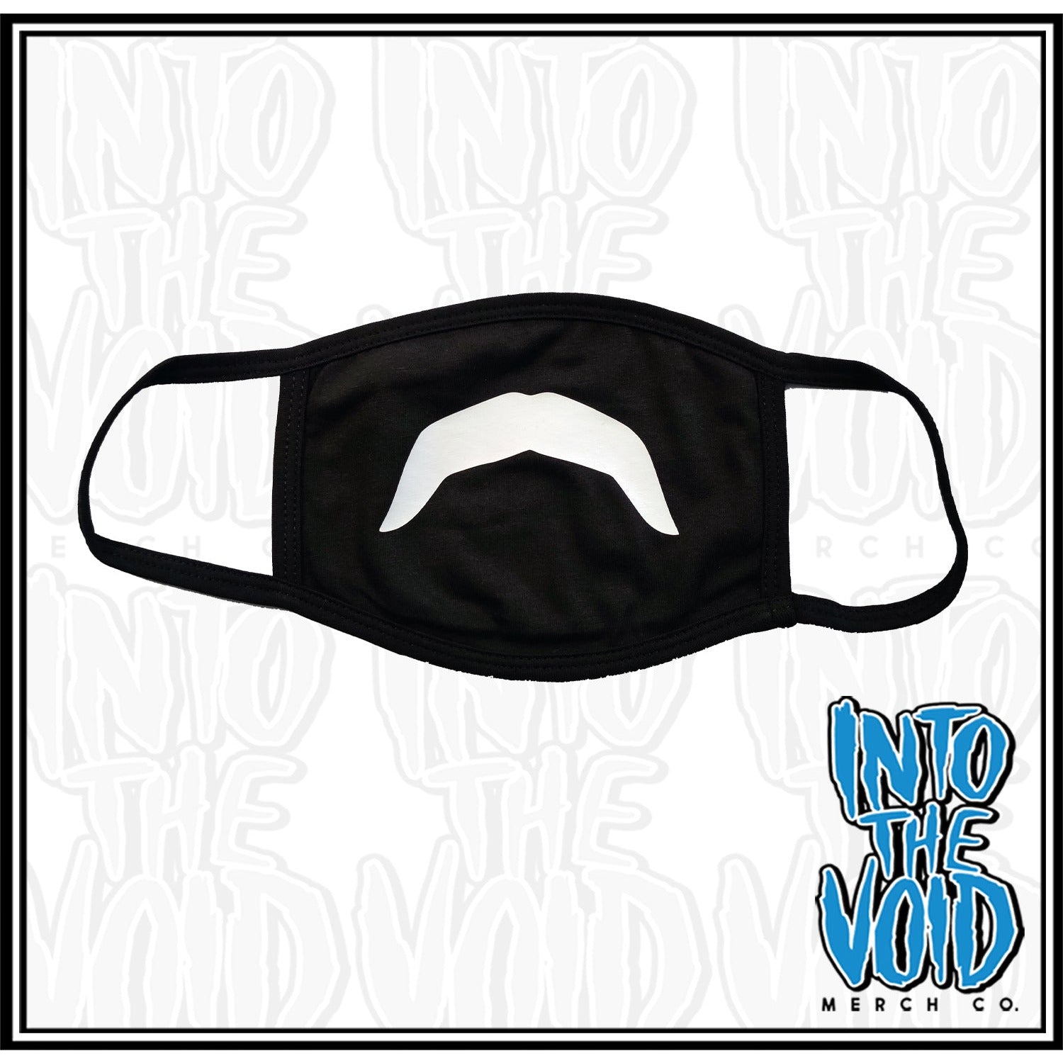 MOVEMBER - TEAM MUSTACHE TEAM - Face Mask 3 - INTO THE VOID Merch Co.