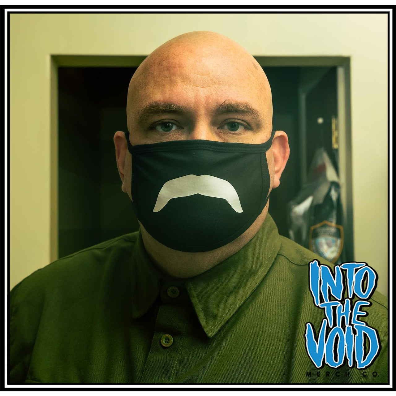 MOVEMBER - TEAM MUSTACHE TEAM - Face Mask 3 - INTO THE VOID Merch Co.