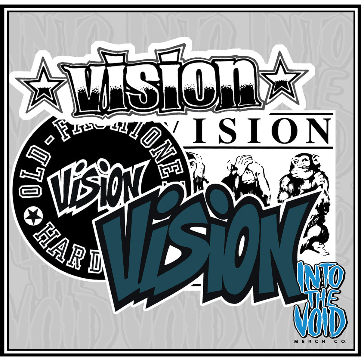 VISION - Sticker Pack - INTO THE VOID Merch Co.